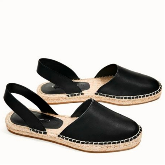 Zara Shoes - Zara Women Espadrilles Sandals Black Size 10 EUR 41